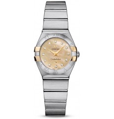 Omega Constellation Polished Quartz Mini 123.20.24.60.57.002 replicas