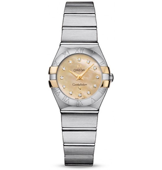 Omega Constellation Polished Quartz Mini 123.20.24.60.57.002 replicas