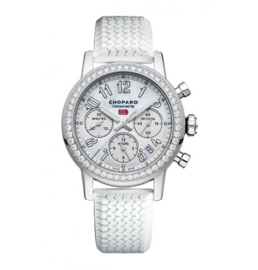 Chopard Mille Miglia Classic Chronograph diamond-set Stainless Steel 178588-3001 Replica