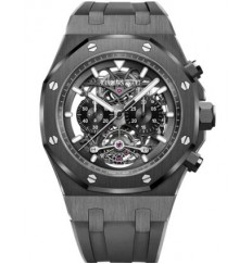 Audemars Piguet Royal Oak Tourbillon Chronograph Openworked Ceramic 26343CE.OO.D002CA.01