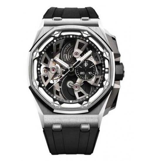 Replica Audemars Piguet Royal Oak Offshore Tourbillon Chronograph Stainless Steel 26421ST.OO.A002CA.01