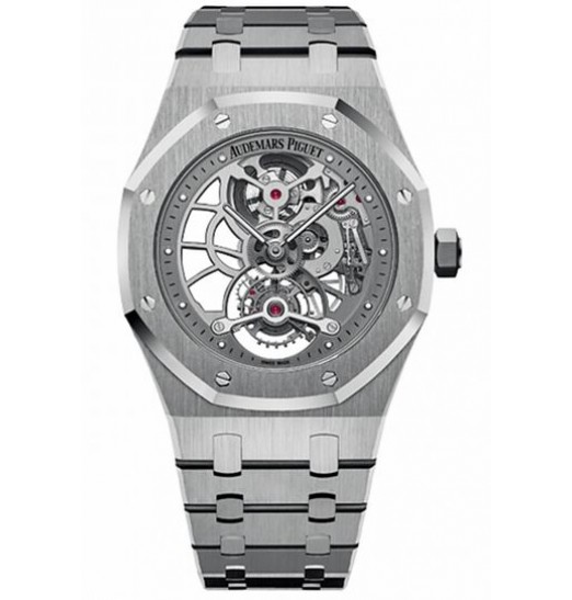 Audemars Piguet Royal Oak Tourbillon Extra-thin Openworked Stainless Steel 26518ST.OO.1220ST.01 replica