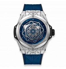 Replica Hublot Big Bang Sang Bleu Titanium Blue 45mm 415.NX.7179.VR.MXM18