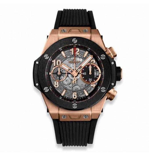 Replica Hublot Big Bang Unico King Gold Ceramic 42mm 441.OM.1180.RX