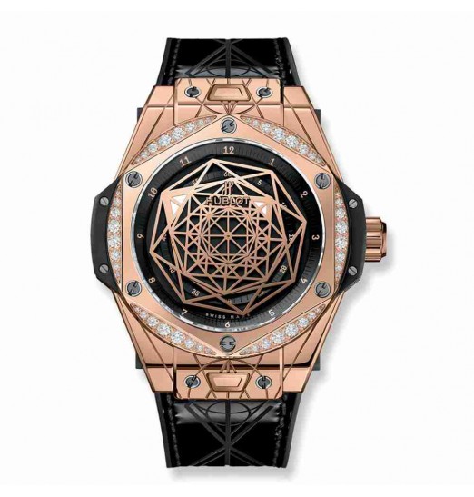 Hublot Big Bang Sang Bleu King Gold Diamonds 39mm 465.OS.1118.VR.1204.MXM17