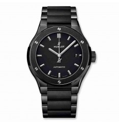 Replica Hublot Classic Fusion Black Magic Bracelet 45mm 510.CM.1170.CM