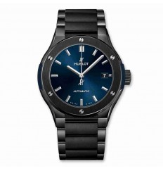 Hublot Classic Fusion Ceramic Blue Bracelet 45mm 510.CM.7170.CM Replica