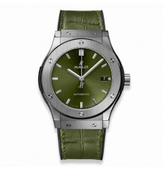 Hublot Classic Fusion Green Titanium 45mm 511.NX.8970.LR replica