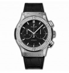 Hublot Chronograph Titanium Diamonds 45mm Classic Fusiones 521.NX.1171.LR.1104 Replica