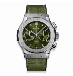 Hublot Classic Fusion Chronograph Titanium Green 45mm 521.NX.8970.LR watch replica