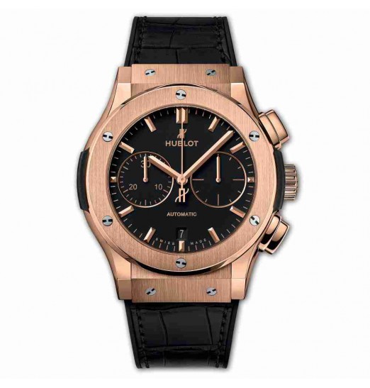 Replica Hublot Chronograph King Gold Classic Fusiones 521.OX.1181.LR