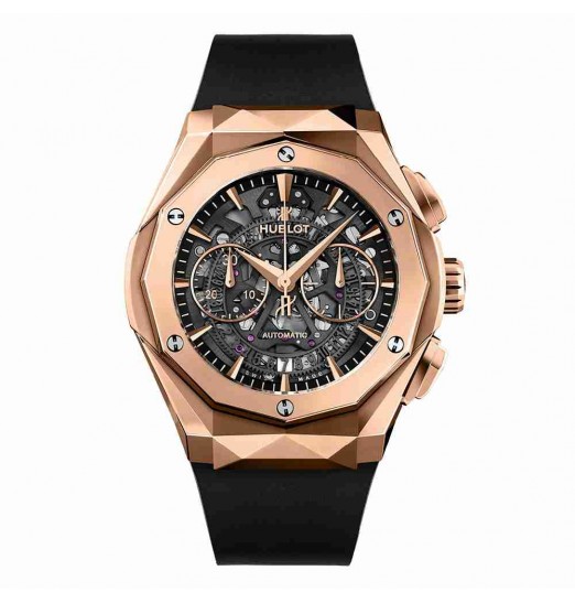 Hublot Classic Fusion Aerofusion Chronograph Orlinski King Gold 45mm 525.OX.0180.RX.ORL18 Replica