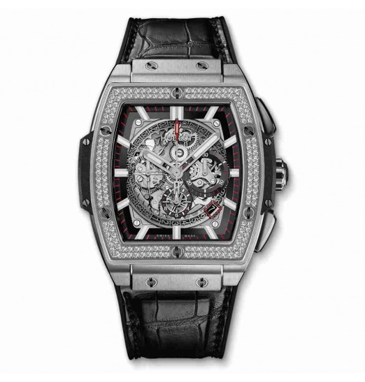 Hublot Spirit Of Big Bang Titanium Diamonds 601.NX.0173.LR.1104 replica