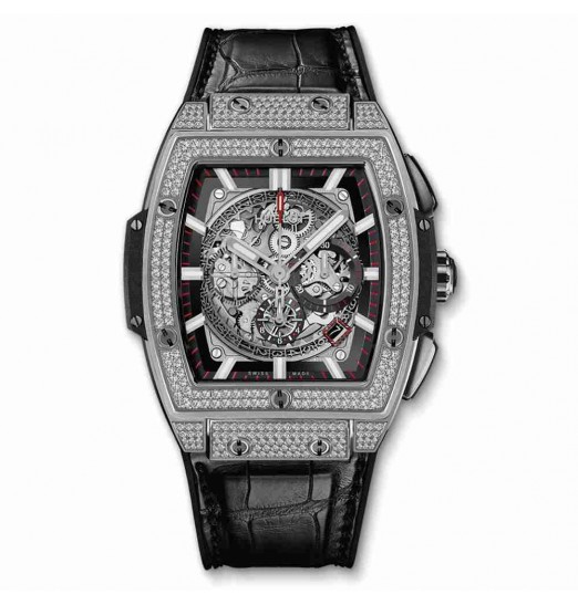 Hublot Spirit Of Big Bang Titanium Pave 601.NX.0173.LR.1704 replica