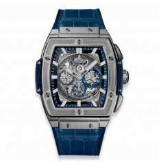 Replica Hublot Spirit of Big Bang Titanium Blue 45mm 601.NX.7170.LR