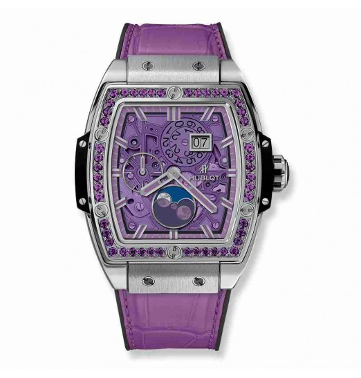 Hublot Spirit Of Big Bang Moonphase Titanium Purple 42mm 647.NX.4771.LR.1205 Replica