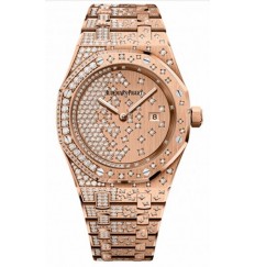 Replica Audemars Piguet Royal Oak Quartz Rose Gold 67654OR.ZZ.1264OR.01