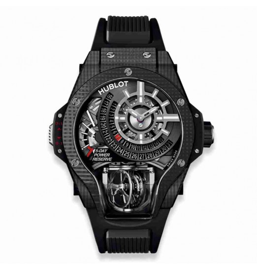 Replica Hublot MP-09 Tourbillon Bi-Axis 3D Carbon 909.QD.1120.RX