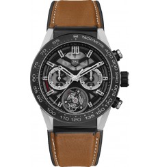 TAG Heuer Carrera Chronograph Automatic Black Dial Mens replica