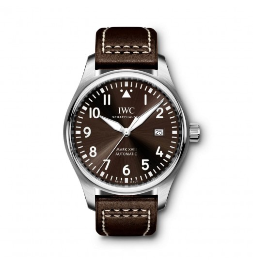 IWC Pilot Mark XVIII Edition Automatic Brown Dial Mens IW327003 Replica