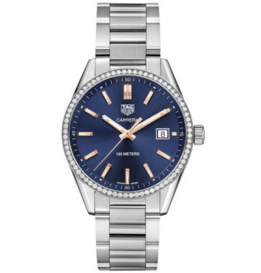 TAG Heuer Carrera Blue Dial Ladies watch replica