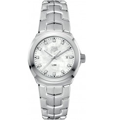 TAG Heuer Link Mother of Pearl Diamond Dial Ladies watch replica