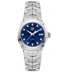 TAG Heuer Link Blue Diamond Dial Ladies replica watch