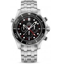 Replica Omega Seamaster 300 M GMT Chronograph 212.30.44.52.01.001