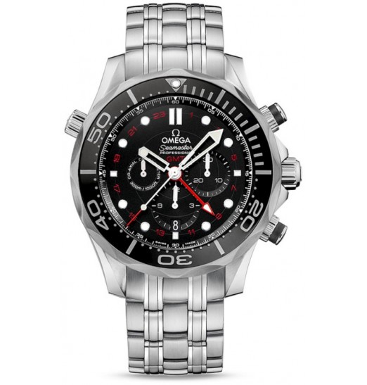 Replica Omega Seamaster 300 M GMT Chronograph 212.30.44.52.01.001