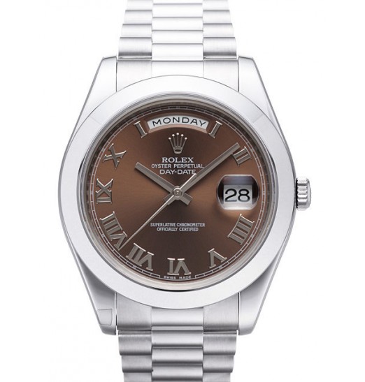 Replica Watch Rolex Day-Date II 218206(Dial color optional)