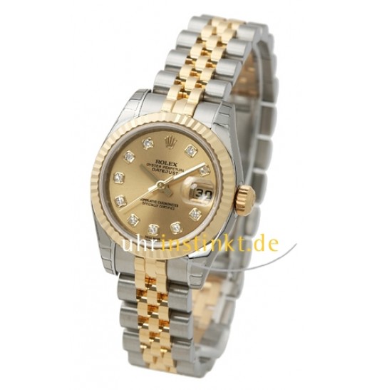 Replica Watch Rolex Lady-Datejust 179173(Dial color optional)