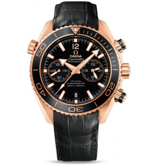 Replica Omega Seamaster Planet Ocean Chrono Ceragold 232.63.46.51.01.001