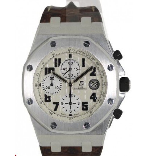 Audemars Piguet Royal Oak Offshore SAFARI Chronograph Mens 26020ST.OO.D091CR.01 replica watch