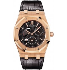 Audemars Piguet Royal Oak Dual Time Power Reserve Mens 26120OR.OO.D002CR.01 replica watch