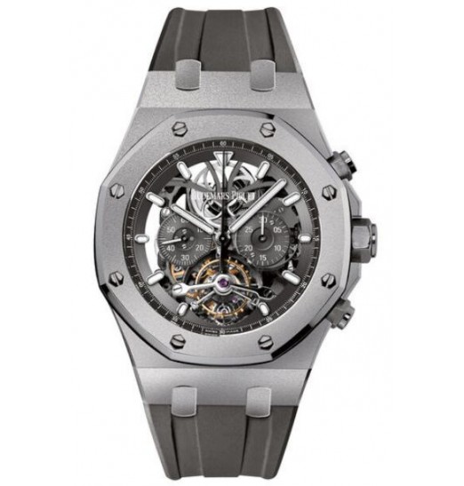 Audemars Piguet Royal Oak Tourbillon Chronograph 26347TI.GG.D004CA.02 fake watch