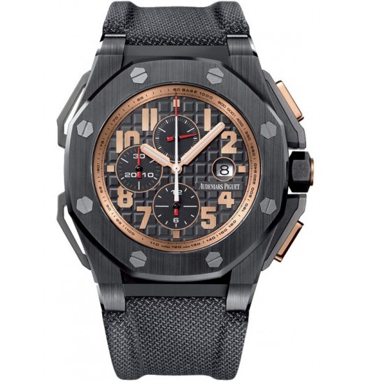 Audemars Piguet Royal Oak Offshore Chronograph ARNOLD SCHWARZENEGGER THE LEGACY 26378IO.OO.A001KE.01 fake watch