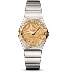 Omega Constellation Polished Quartz Small 123.25.27.60.58.002 fake watch