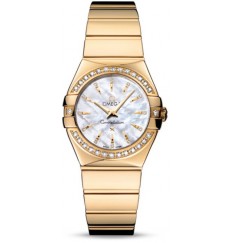 Omega Constellation Polished Quartz Small 123.55.27.60.55.008 replicas