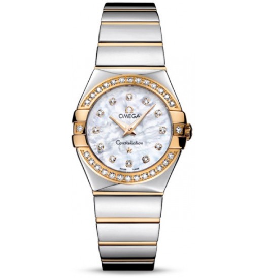 Omega Constellation Polished Quartz Small 123.25.27.60.55.008 replicas