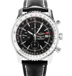 Breitling Navitimer World Black Mens GMT Chronograph A2432212/B726/441X replicas