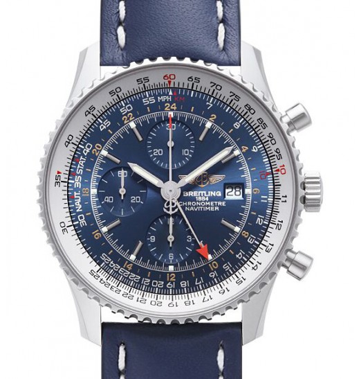 Breitling Navitimer World Blue Dial A2432212.C651.101X.A20BA.1 replicas