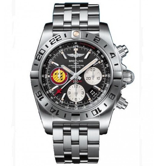 Breitling Chronomat 44 GMT Patrouille Suisse 50th Anniversary AB04203J/BD29/377A replica watch