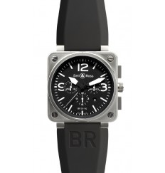 Bell & Ross Chronograph 46mm Mens BR 01-94 STEEL replicas