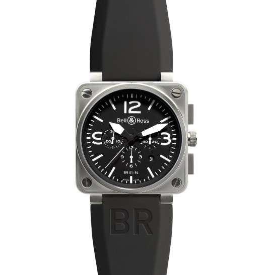 Bell & Ross Chronograph 46mm Mens BR 01-94 STEEL replicas