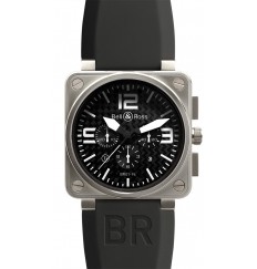 Bell & Ross Chronograph 46mm Mens BR 01-94 TITANIUM replicas