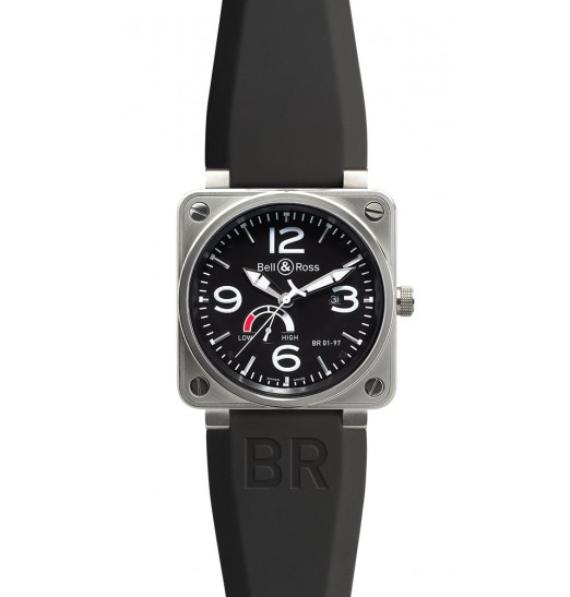 Bell & Ross Power Reserve 46mm Mens BR 01-97 RESERVE DE MARCHE fake watch