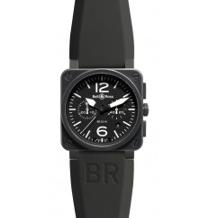 Bell & Ross Chronograph 42mm Mens BR 03-94 CARBON replica watch