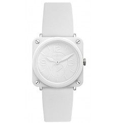 Bell & Ross Ceramic Quartz 39mm Ladies BR S WHITE CERAMIC PHANTOM replica watch