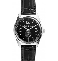 Bell & Ross Vintage Mens BRV 123 Officer Black replicas