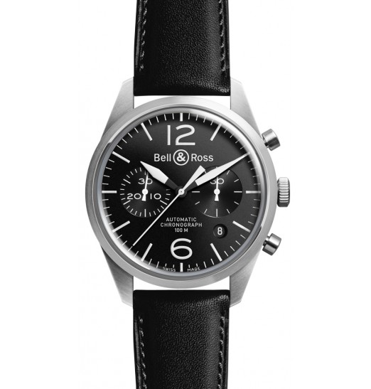 Bell & Ross Vintage Mens BRV 126 Original Black replicas